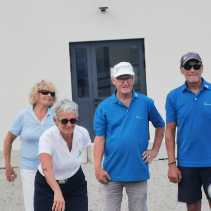 Golf et pétanque