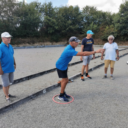 Golf et pétanque