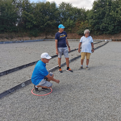 Golf et pétanque