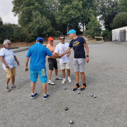 Golf et pétanque